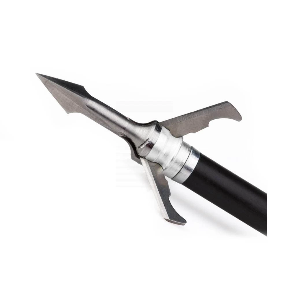 Grim Reaper Fatal Steel 1 1/4" Broadheads - 100g 3 Grim Reaper Fatal Steel 1 1/4" Broadheads - 100g