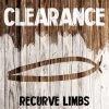 Clearance - Recurve Limbs 1 Clearance - Recurve Limbs -Archery Discount Store cl recurve limbs 1