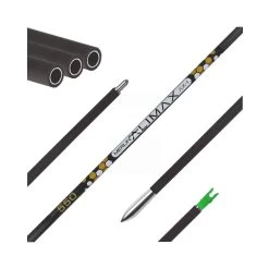 MAC Merlin Alimax Aluminium/Carbon Shafts (Inc Nocks, Pins & Points)