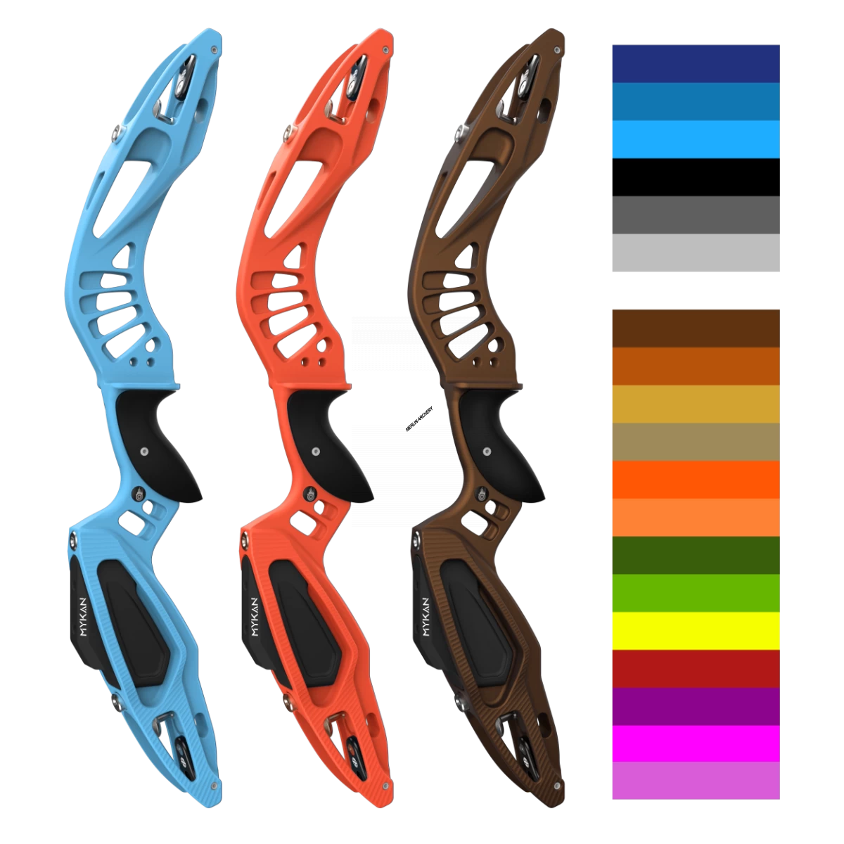 Mybo MYKAN 25" Barebow Riser 2024 3 Mybo MYKAN 25" Barebow Riser 2024