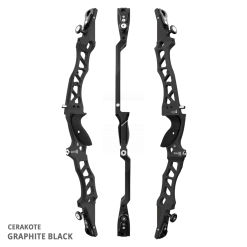 Mybo Wave XL 27" Recurve Riser 2024 -Archery Discount Store wave xl 27 graphite black 852579