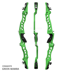 Mybo Wave XL 27" Recurve Riser 2024 -Archery Discount Store wave xl 27 green mamba 852592